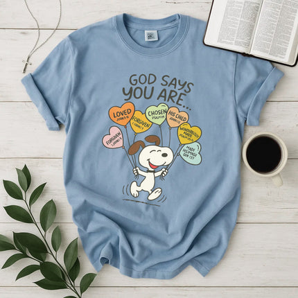 Comfort Colors Snoopy Balloons T-shirt