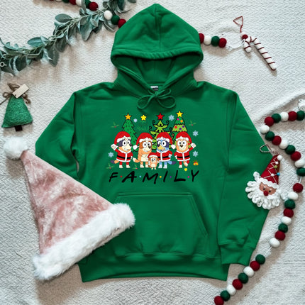 Family Christmas Hoodie for Adults