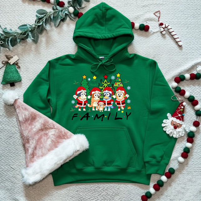 Family Christmas Hoodie for Adults