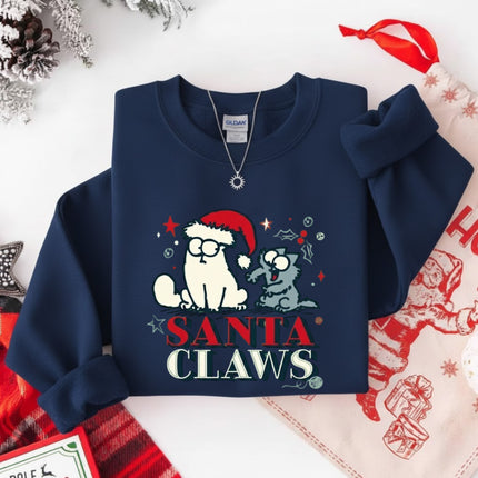 Santa Claws Christmas Sweatshirt