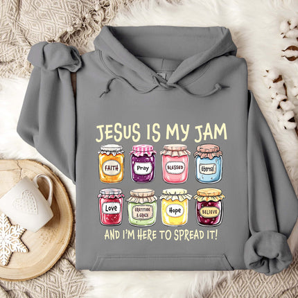 Jesus Is My Jam Gildan Hoodie