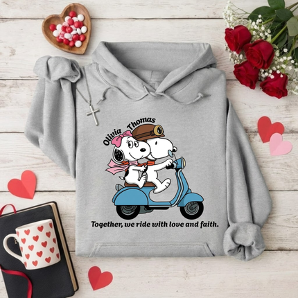 Ride With Love And Faith Hoodie