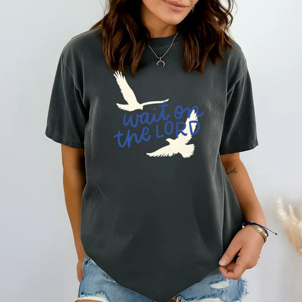 Comfort Colors Wait on the Lord Graphic Tee