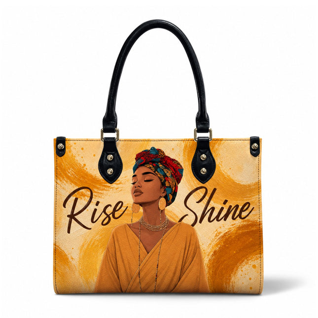 Rise and Shine Leather Handbag