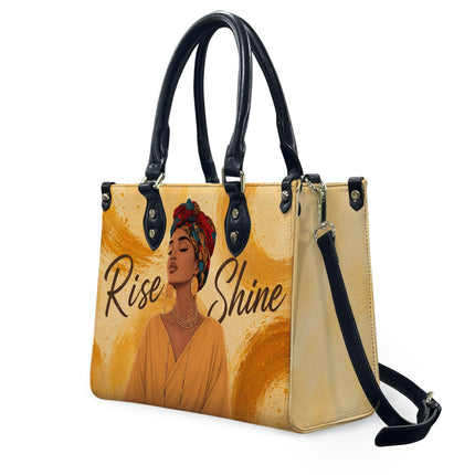 Rise and Shine Leather Handbag