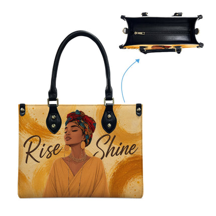 Rise and Shine Leather Handbag
