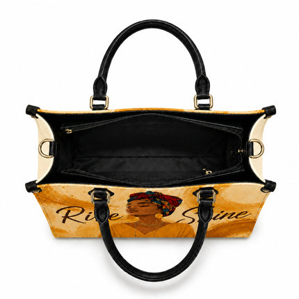 Rise and Shine Leather Handbag
