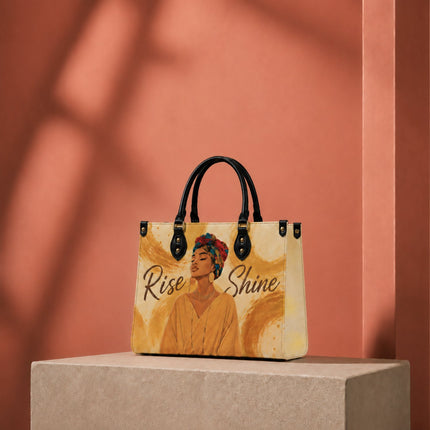 Rise and Shine Leather Handbag