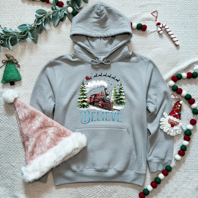 The Polar Express Christmas Hoodie for Adults