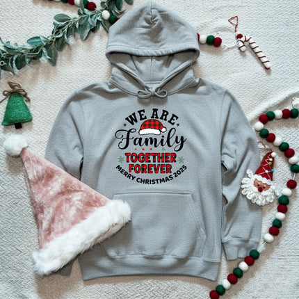 We are family Christmas Hoodie for Adults