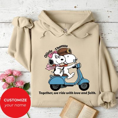 Ride With Love And Faith Hoodie