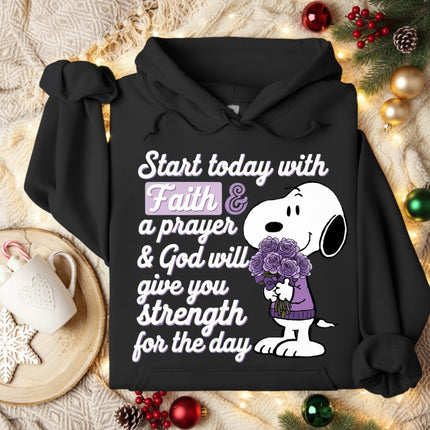 Start Today with Faith Hoodie