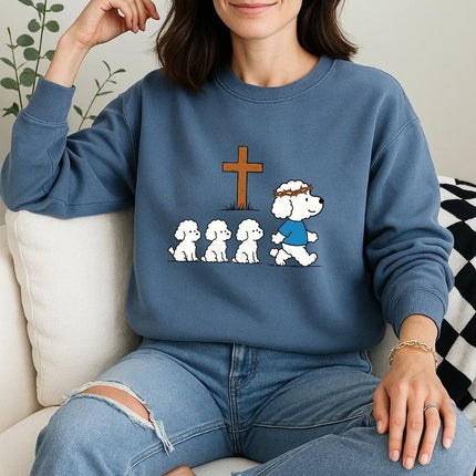 Comfort Colors Follow Jesus Sweatshirt