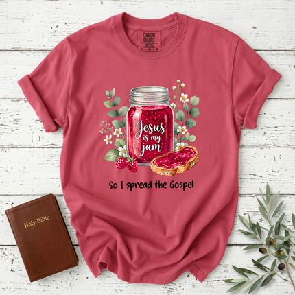 Comfort Colors Jesus Is My Jam So I Spread The Gospel T-Shirt