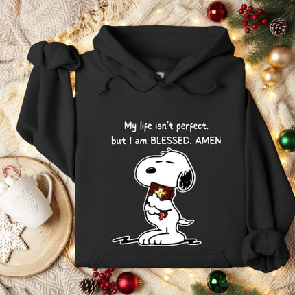 I Am Blessed Amen Snoopy Hoodie