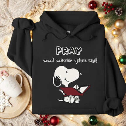 Pray and Never Give Up Hoodie