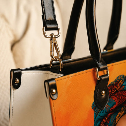Child of God Woman of Faith Leather Handbag