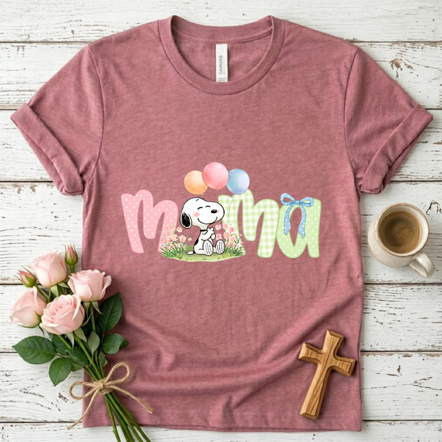 Cherished Snoopy Mama T-shirt