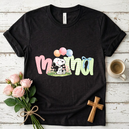 Cherished Snoopy Mama T-shirt