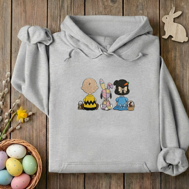Easter Together Embroidered Hoodie