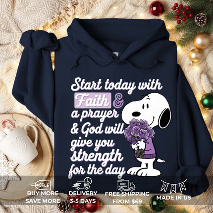 Start Today with Faith Hoodie