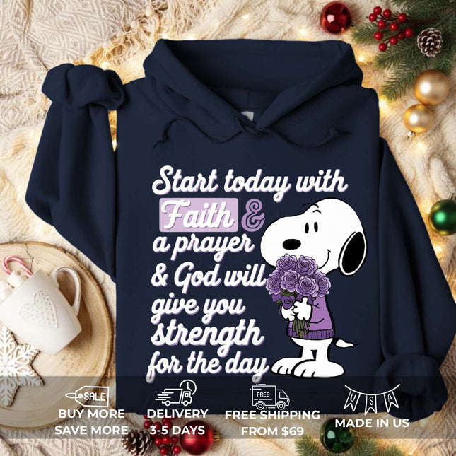 Start Today with Faith Hoodie