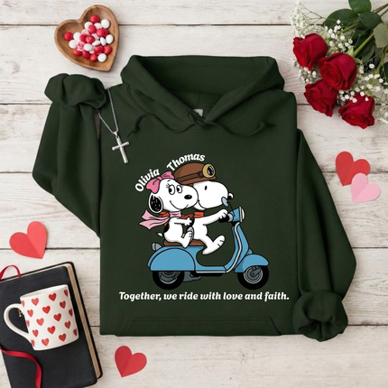 Ride With Love And Faith Hoodie