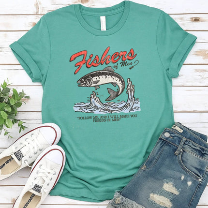 Comfort Color Fishers of Men 2 Christian T-shirt