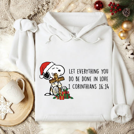 Let Everything You Do Be Done In Love Hoodie