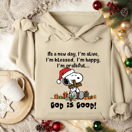 God Is Good Snoopy Hoodie