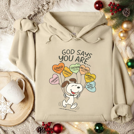 God says you are Hoodie