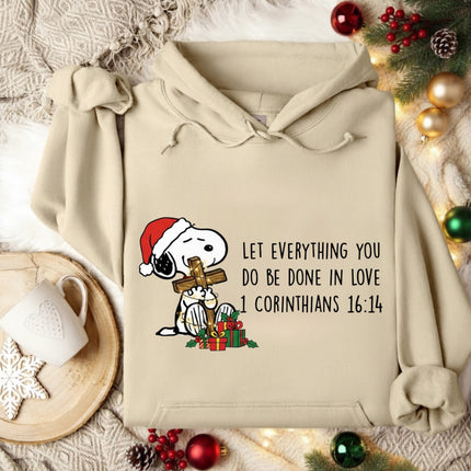 Let Everything You Do Be Done In Love Hoodie