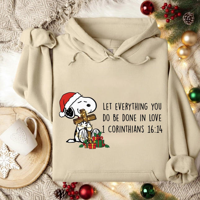 Let Everything You Do Be Done In Love Hoodie