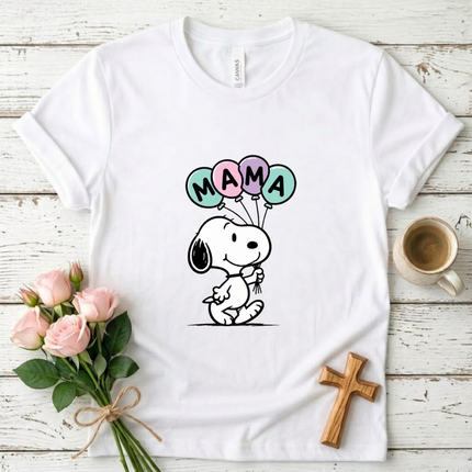 MAMA Pastel Balloons T-Shirt