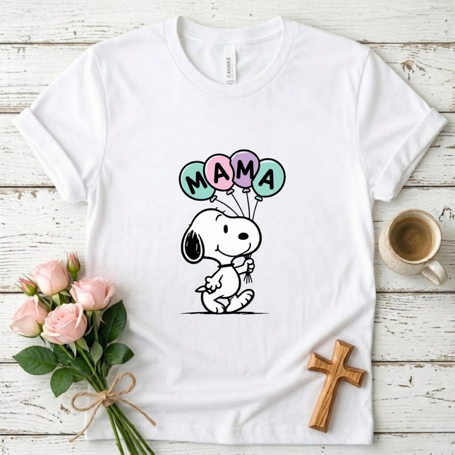 MAMA Pastel Balloons T-Shirt
