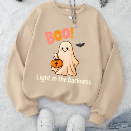 Boo! Light in the Darkness Sweatshirt