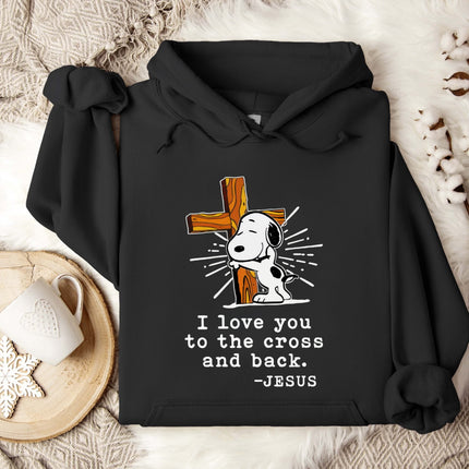 I Love You To The Cross And Back Hoodie