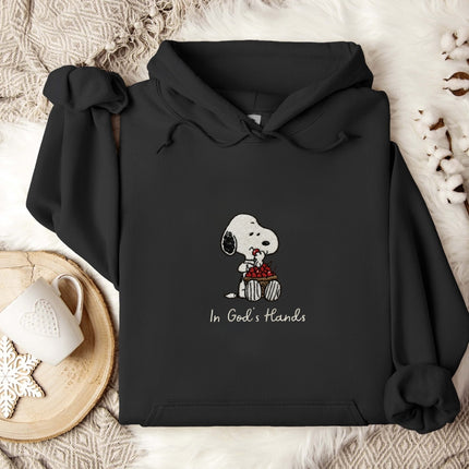 In God's Hand Embroidered Hoodie