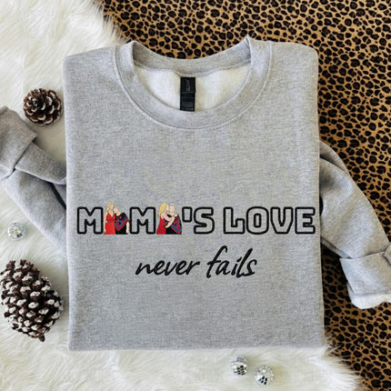 Mama's Love Embroidered Sweatshirt