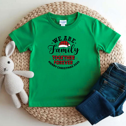 We are family Christmas T-Shirt for Kids