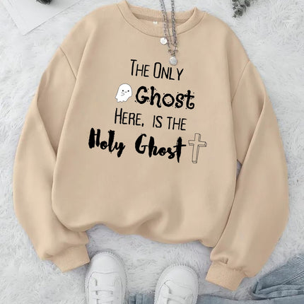 The Ghost I Only Need Is the Holy Ghost - Halloween Sweatshirt