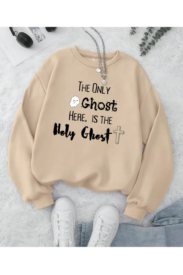 The Ghost I Only Need Is the Holy Ghost - Halloween Sweatshirt