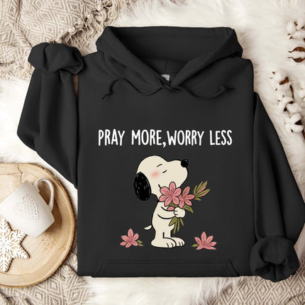 Pray More Worry Less Hoodie
