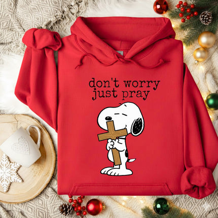 Don't worry Just pray Hoodie