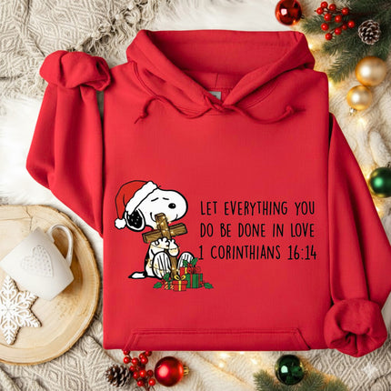 Let Everything You Do Be Done In Love Hoodie