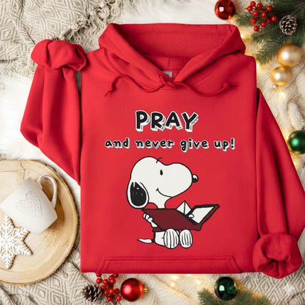 Pray and Never Give Up Hoodie