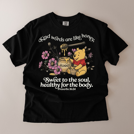 Comfort Colors Kind Words Are Like Honey T-Shirt