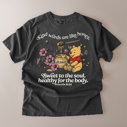 Comfort Colors Kind Words Are Like Honey T-Shirt