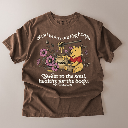 Comfort Colors Kind Words Are Like Honey T-Shirt