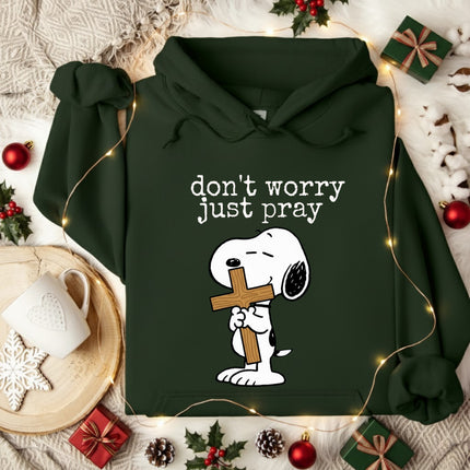 Don't worry Just pray Hoodie